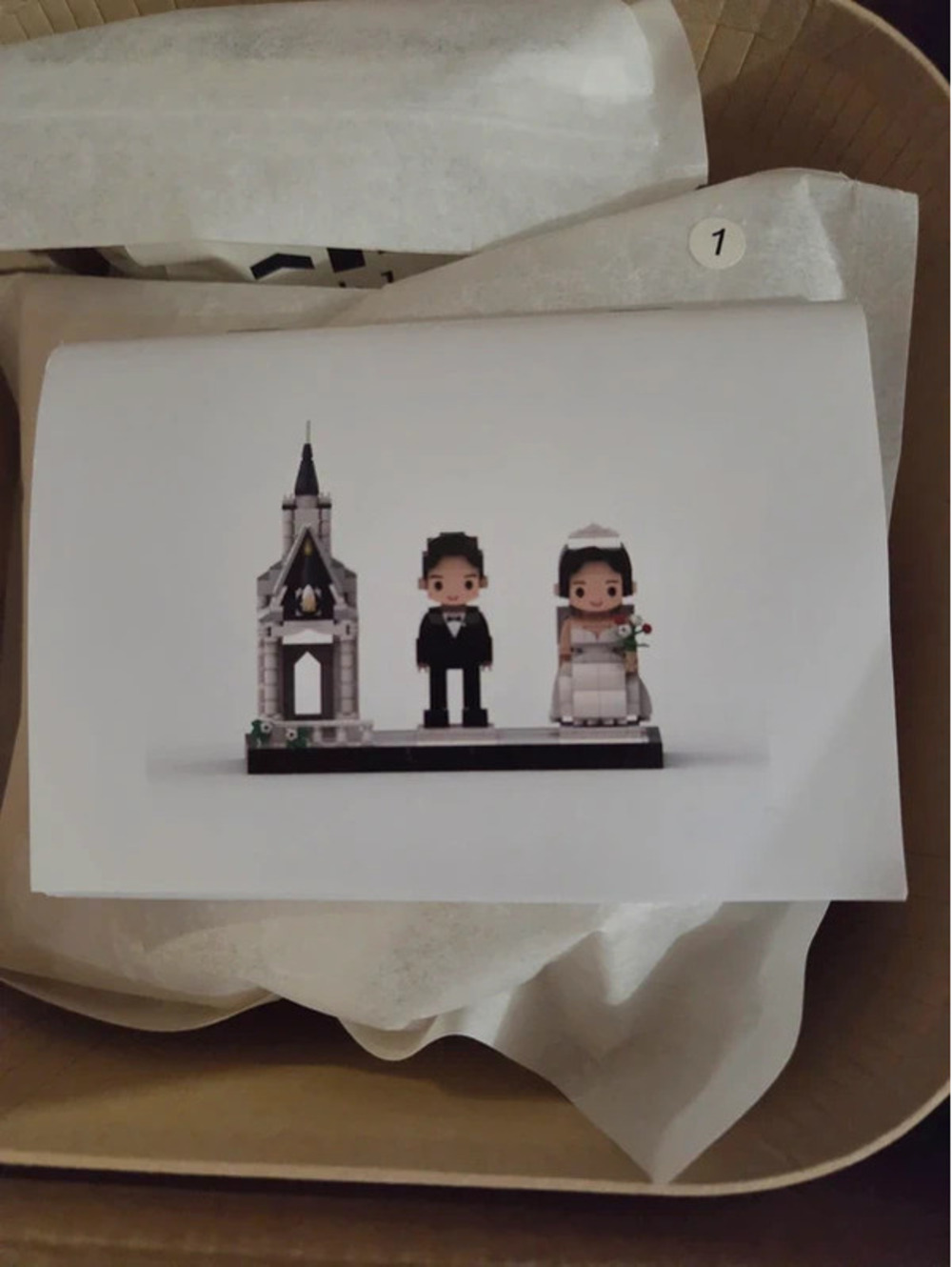 Funnloc lego wedding set